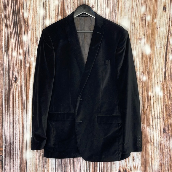 BAR III Velvet Slim-Fit Sport Coat - Picture 2 of 13